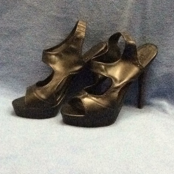 Black Colin Stuart Heels - Picture 1 of 4